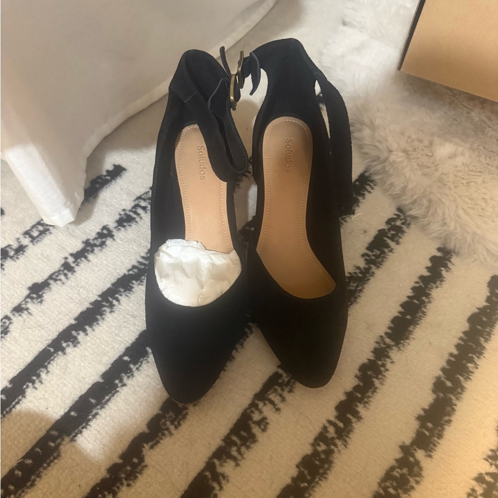 Soludos Black Women's Heels